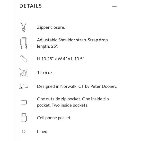 Dooney & Bourke Pebble Grain Small Tassel Crossbody Shoulder Bag Taupe Excellent - Picture 10 of 10